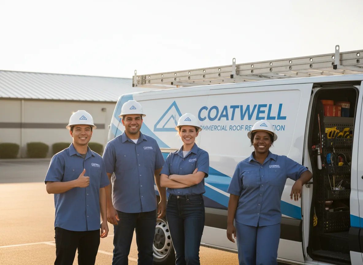 Commercial roof coating company in Scranton, ND